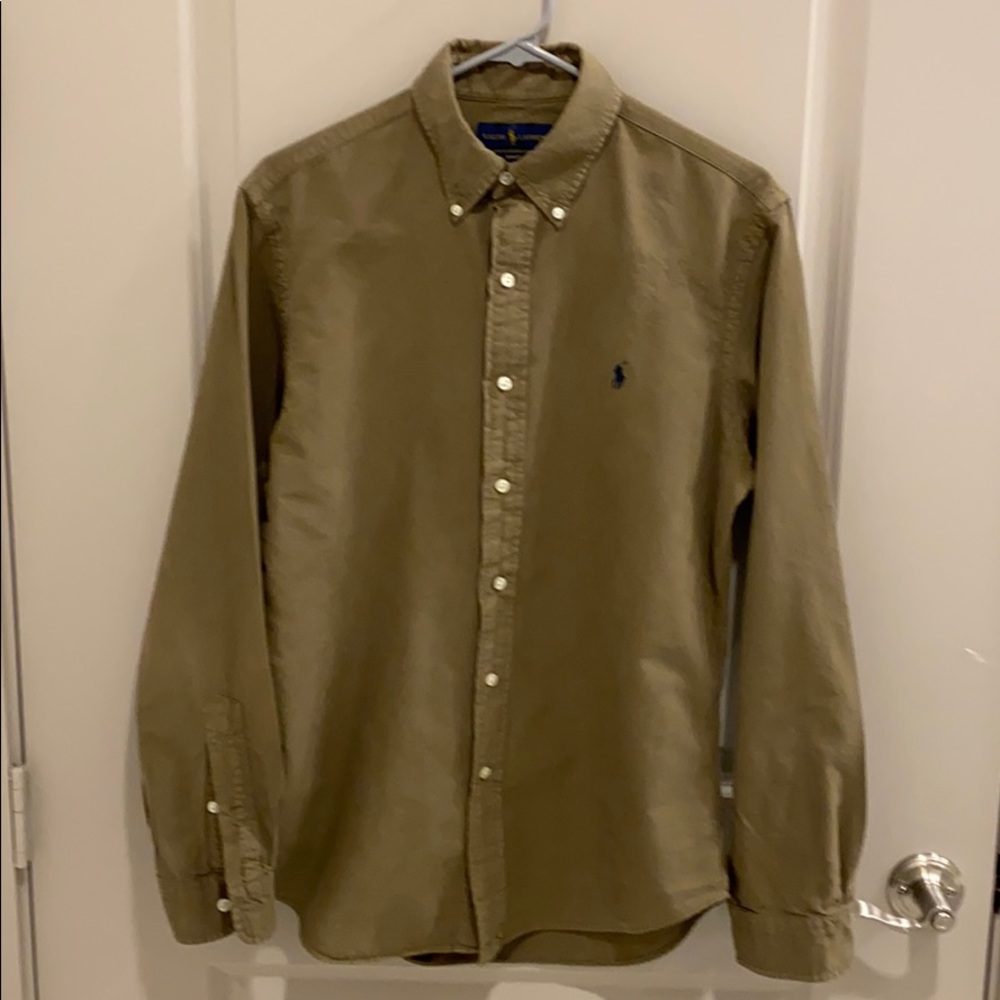 Ralph Lauren Button Down (Size: M, Color: Olive)